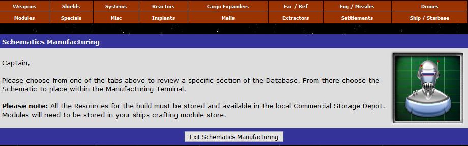 How to craft and get schematics?